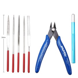 HSEAMALL Gundam Modeler Basic Tools Hobby Tool Sets Basic Tools for Car Model Kit DIY Repair 33 Pieces