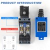 4 Pieces Limit Switch, Adjustable Roller Arm, Adjustable Limit Switch