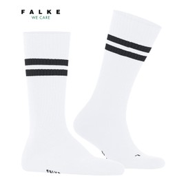 FALKE Unisex Dynamic U So Cotton Patterned 1 Pair Socks, White Off-White 2030, 11-12.5