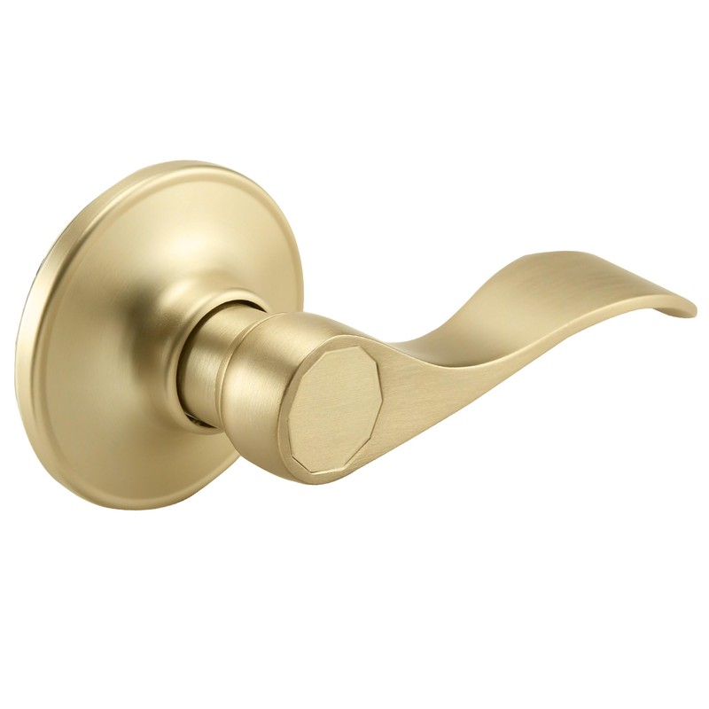 Design House 728899 Springdale Door Handle in Satin Gold, Single