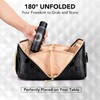 Lidxfeo Cosmetic Organiser Toiletry Bag with Zip, Makeup Bag, Large