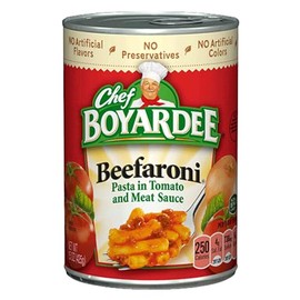 Chef Boyardee, Beefaroni, 15oz Can (Pack of 6)