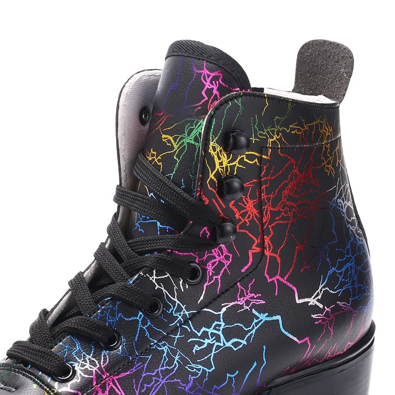 Roller Skates Women Men - Microfiber Leather Roller Skate Classic