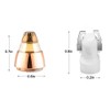 4 Pack Replacement Heads Compatible with Flawless Eyebrow Hair Remover