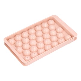 Molde de Cubitos de Hielo, Molde de Bola 2 Piezas 33 Rejillas Molde de Cubitos de Hielo DIY Máquina de Hielo Barra de Cocina Accesorios para Beber con Tapa