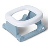 Pottiagogo Baby Potty Portable Foldable Innovative Antibacterial Material Grey 390g