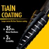 Four Spiral Flute Cobalt Step Drill Bit, 1/4" - 1-3/8"