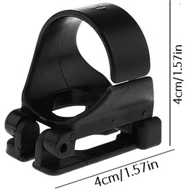 Scuba Dive Snorkel Holder Clips, 4Pcs Scuba Dive Universal Plastic Clip Snorkel Keeper,Plastic Clip Snorkel Keeper Retainer,Scuba Diving Clip Snorkel Keeper Retainer
