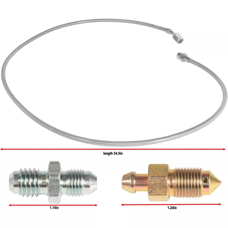 for Corvette Remote Clutch SPEED Bleeder Line for Corvette C6
