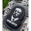 Teddy Roosevelt Speak Softly PVC Morale Patch