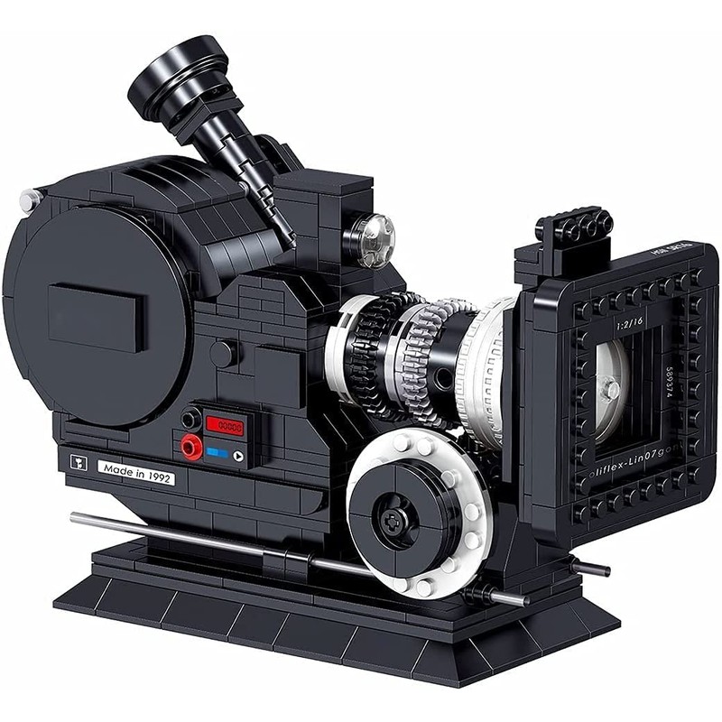 FULHOLPE Technic SLR Camera Building Kit, 608 PCS Retro Digital