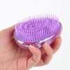 Pearl Egg Hairbrush Hairbrush Purple 2ea