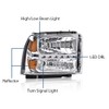 LED Headlights Assembly Front Headlamps, Compatible with Ford F250 F350