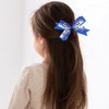 Soccer Hair Accessories, Soccer Hair Bows, Soccer Ball Bow，Soccer Ribbon