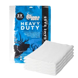 Koola Buck Game Bags Hunting | Heavy Duty Elk Game Bags | Reusable, Breathable & Stretchable Meat Bags | Hunting Gear Accessories & Equipment | Four, XL 60" Elk Quarter Bags | Game Bags Elk