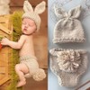 Newborn Baby Photography Props Infant Boy Girl Knitted Photo Outfits
