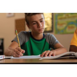 Ticonderoga Pencils, Wood-Cased, Pre-Sharpened, #2 HB Soft, Yellow, 240 Count