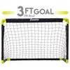 Franklin Sports Kids Mini Soccer Goal Set - Backyard/Indoor Mini