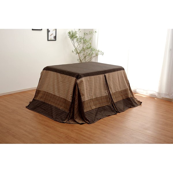 High Type Kotatsu For Throw Cover "Star" Size 235 X 275 cm, Beige (# 5021049)