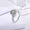 Sterling Silver Cremation Urn Ring for Ashes 925 Ash Cubic