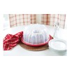 Nordic Ware Translucent Bundt Keeper, Red