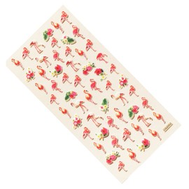 minkissy 3 Sheets Nail Art Decoration Nail Art Stickers Nail Transfer Stickers Animal Jaw Trainer Floral Nail Decals Bronzing Pearls for Face Nail Stickers 2d Manicure Decorations