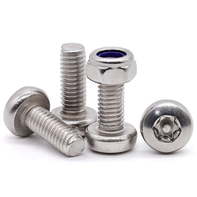 Glvaner (20 Sets) M6 x 16mm Pan Torx Head Tamper