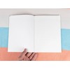Notepad A5 Recycled Paper Lined White Refill Paper e.g. for