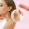 Pack of 400 Earrings, Masking Sport, Transparent PE Ear Tips