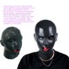 Hipipro Latex Adult Fake Face Mask, Full Mask with Gag