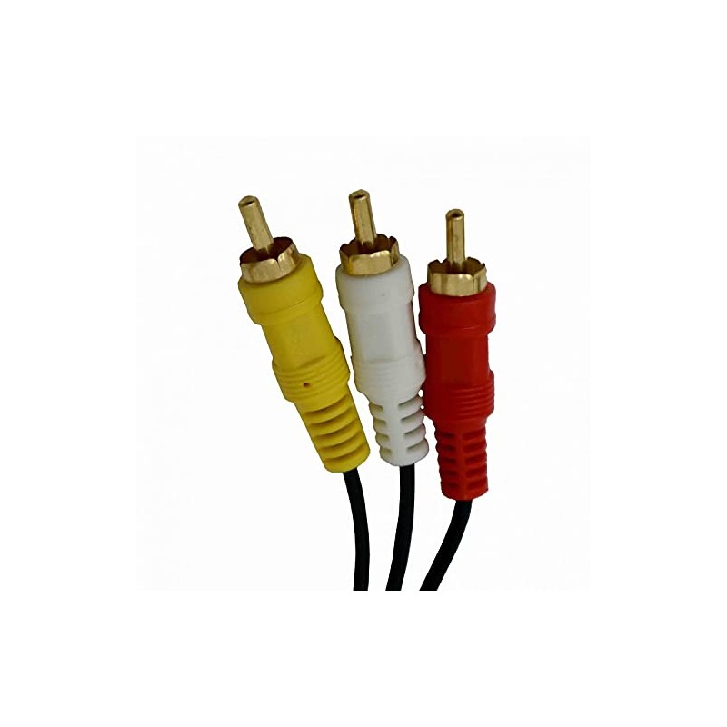 Oypla 1.5m Triple 3 Phono 3RCA to 3RCA AV Audio