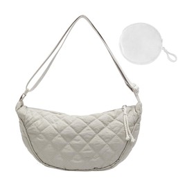 CYNOSURETECH 1 Crossbody Bag And 1 Round Coin Purse, Large Capacity Crossbody Bag, Soft Crossbody Bag, Lightweight Crossbody Bag, Shoulder Bag For Women