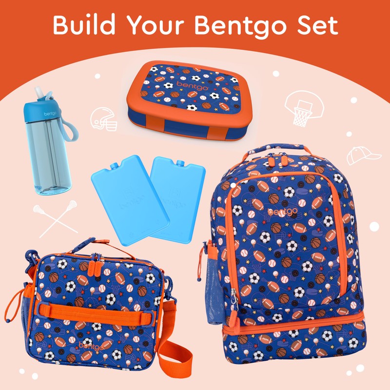 Bentgo Kids Prints - Lonchera infantil duradera y a prueba