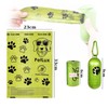 Sacchetti Igienici per Bisogni dei Cani, Biodegradabili, con Dispenser e