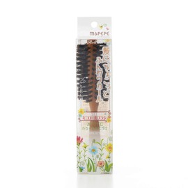 Mapepe Mini Roll Brush with Fluffy Natural Hair