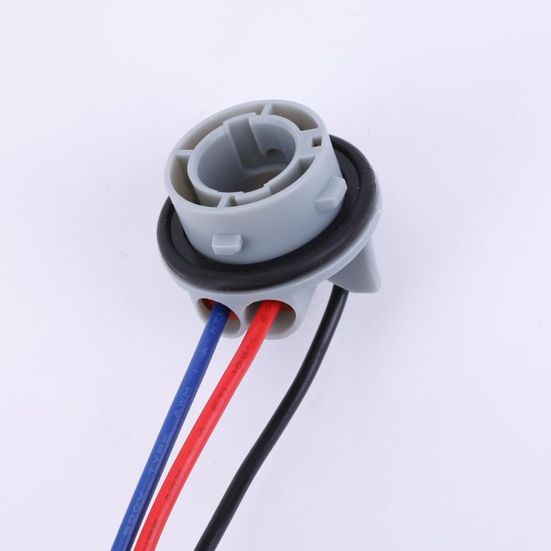1157 LED Bulb Socket Plug, 4PCS Waterproof Turn Signal Brake