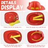 BlinBlin Firefighter Helmet and Vest Set, Firefighter Helmet, Adjustable Reflective