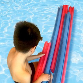 Link’EMS- 6-Pack Connecting Interlocking Swimming Pool Noodles- Colors Will Vary