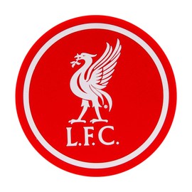 Liverpool F.C. Soft Rubber Round Crest Coaster 2 Pack