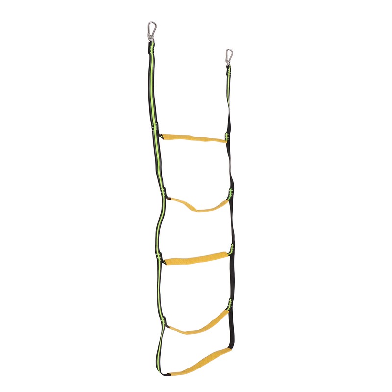 Boat Rope Ladder Portable 5 Step Folding Marine Rope Ladder