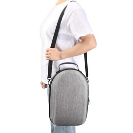 JIAYISTAR Carrying Case Bag Len Cover Shockproof Travel Carrying Case Cable Ties Anti-Scratch Anti-Drop with Shoulder Strap for Meta Quest 3 Headset Controller