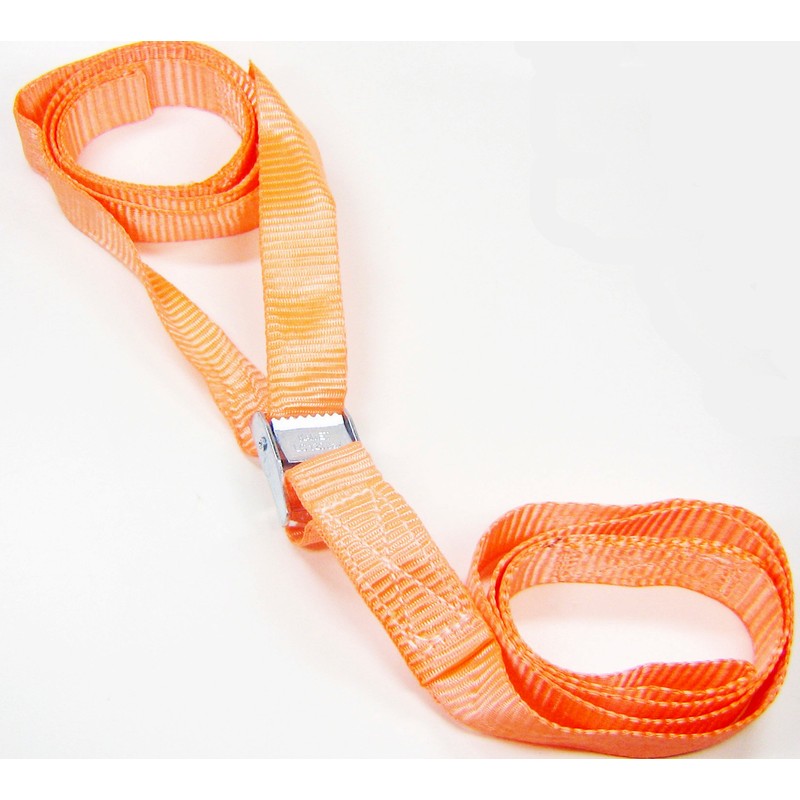 iapyx® 2x Lashing straps with loops, clamping lock, quick release,