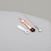 ECSiNG Lancette Orologio Luminescenti Verdi Arancione Bianco Nero Compatibile con