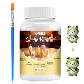 150ML Candle Varnish, Anti-Scratch Varnish, High Gloss, Long Lasting Protection for Oil Painting Candles Ceramics Clay