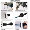 Cable Gland Set Plastic Cable Glands Adjustable PG7 Waterproof Closure