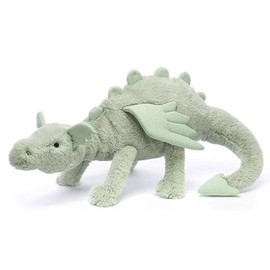 JEIIYCAT 12" Green Dragon Stuffed Animals Toy, Cute Green Dragon Plush Soft Dragon Plushies Pillow Gifts for Kids Girlfriend Birthday Christmas Mother's Day