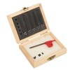 5Pcs 1/4in Indexable Turning Tool Set Cemented Carbide Machining Lathes
