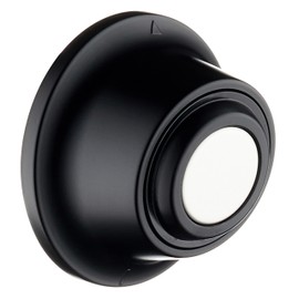 Go-Anywhere Wall Bracket for AquaDance Magnetic Docking Hand Shower & Combo Systems - Instant & Secure Tool Free Mount on Any Bath Tile, Tub, Glass Door Surface - Top American Brand - Matte Black