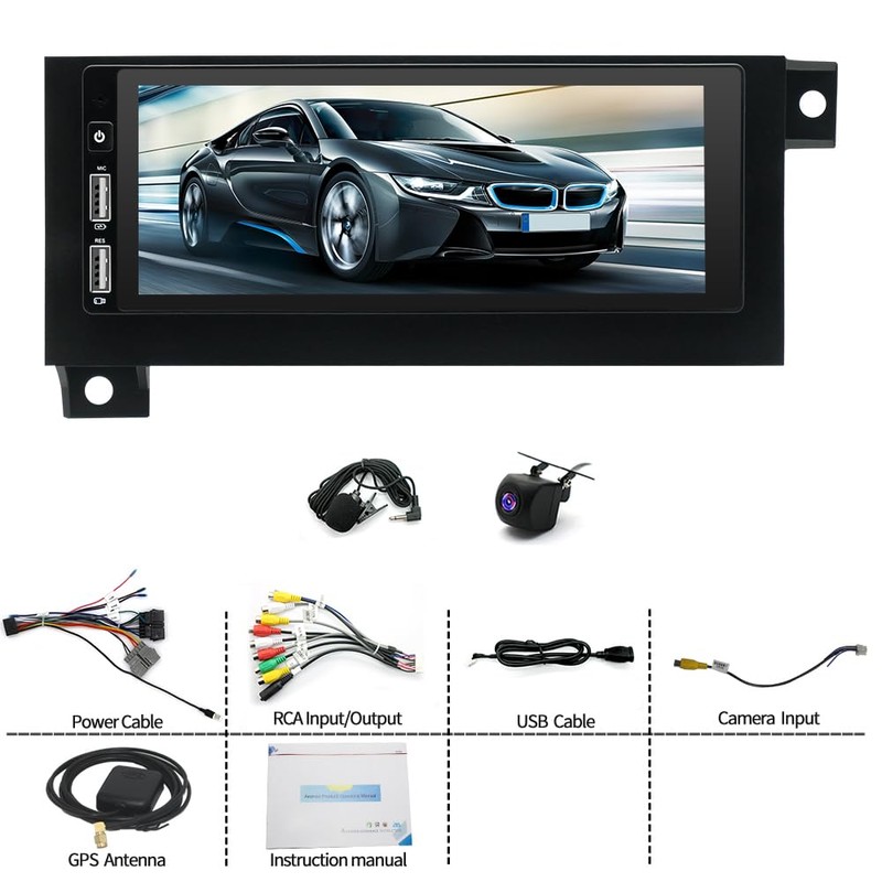 6.8" Double Din Car Radio Stereo for 1994–2002 Dodge Ram
