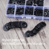 Pack of 500 Plastic Washers, Flat Spacers, Nylon Spacers, Flat